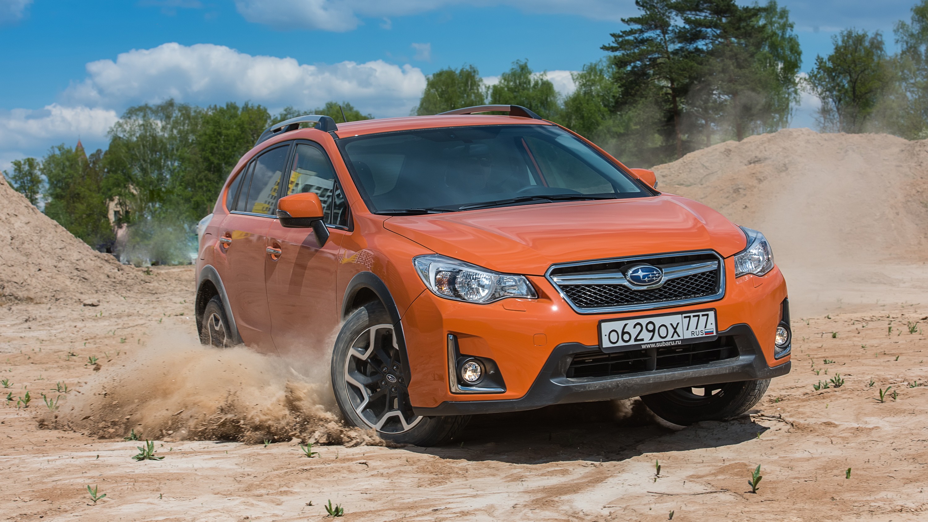 Рыжая соня тест обновленной Subaru XV КОЛЕСА.ру