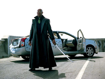Cadillac и съёмки фильма "Matrix: Reloaded" / 1