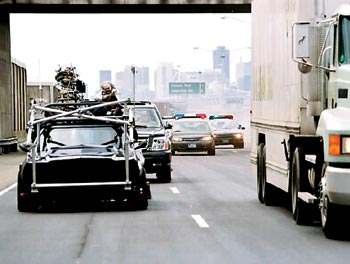 Cadillac и съёмки фильма "Matrix: Reloaded" / 7