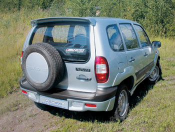 Chevrolet Niva c внешним тюнингом от студии "А-Дизайн"