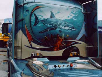 Scania R144L 530 "Sharks"