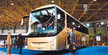 Золотой металлик – фирменный цвет новинок Irisbus