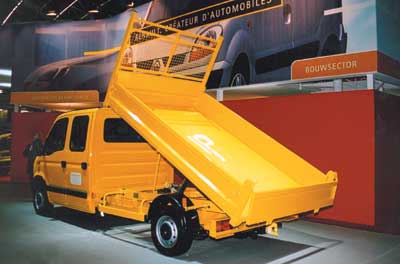 Новый Renault Master в строительной ипостаси