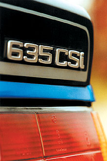 BMW 635 CSi c тюнингом от  фирмы "Авто дом"