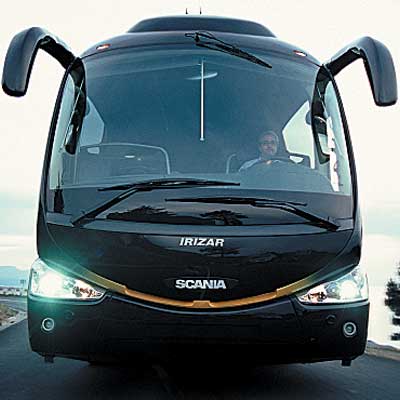 Дизайн Scania Irizar PB эксклюзивен: такой автобус с другим не спутаешь