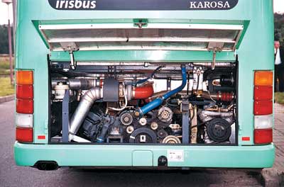 Двигатель Axer расположен в заднем свесе