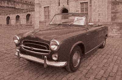 Peugeot 403 Cabriolet (1955 г.)
