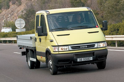 В Европе популярны малотоннажники со сдвоенной кабиной