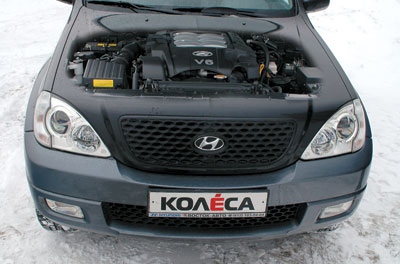 Еще недавно можно было заказать Terracan с турбодизелем, однако из-за некачественного российского топлива поставки дизельных автомобилей были прекращены