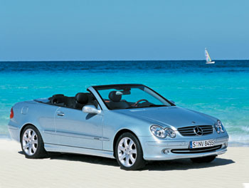 Женева 2003 // Mercedes-Benz CLK Cabrio