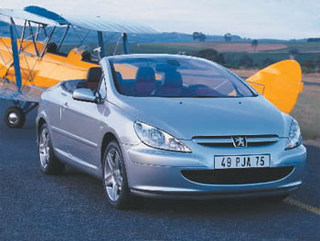 Женева 2003 // Peugeot 307 CC