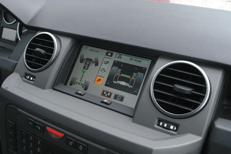 Информационная система 4X4 Info является опцией для любой комплектации. Даже для навороченной HSE