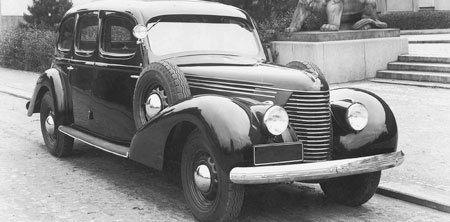 Skoda Superb OHV после обновления корпуса в 1939