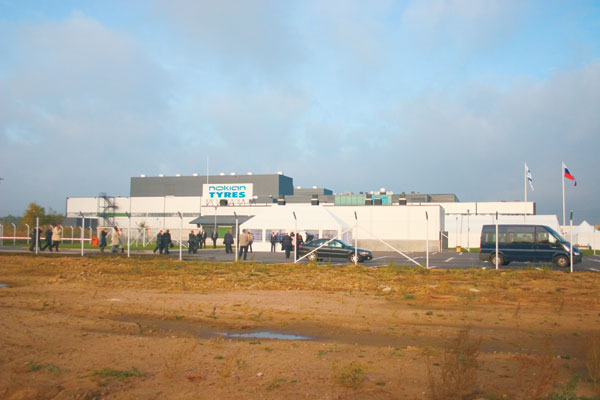 Компания Nokian Tyres открыла во Всеволожске шинный завод