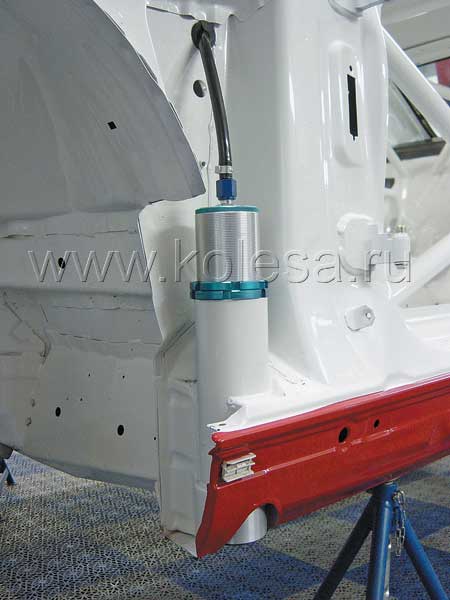 Покрашенный, но еще не 