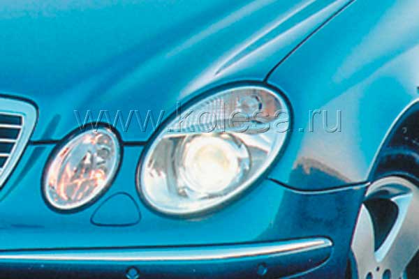 Так выглядит оптика "ешки" Mercedes