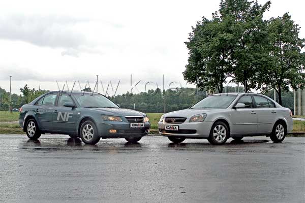 Hyundai NF vs. KIA Magentis