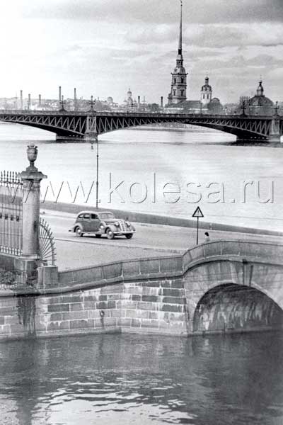 Троицкий мост. 1940 г.