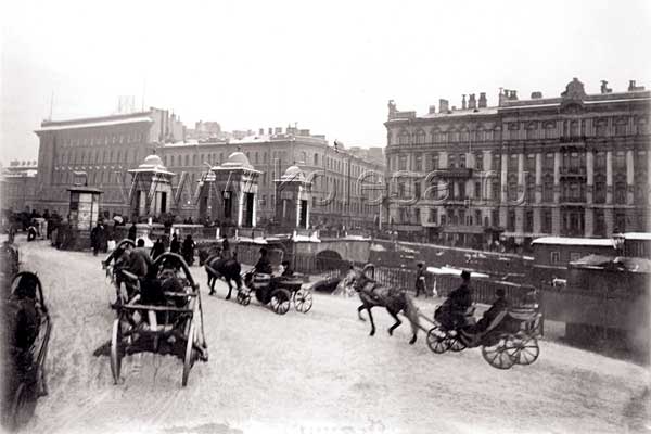 Чернышев мост. Фото 1915 г.