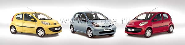 Citroen C1/Peugeot 107/Toyota Aygo
