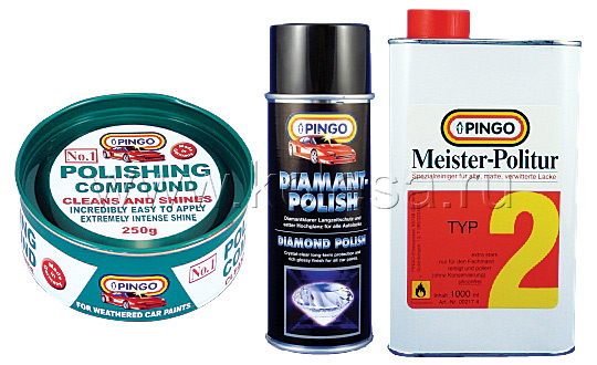 Есть полироли, которые можно
наносить на немного пыльный
кузов, но никак не на грязь