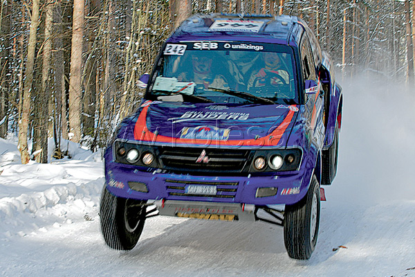 В конце февраля в Приозерском районе 
Ленинградской области прошел первый 
этап Чемпионата России по ралли-рейдам