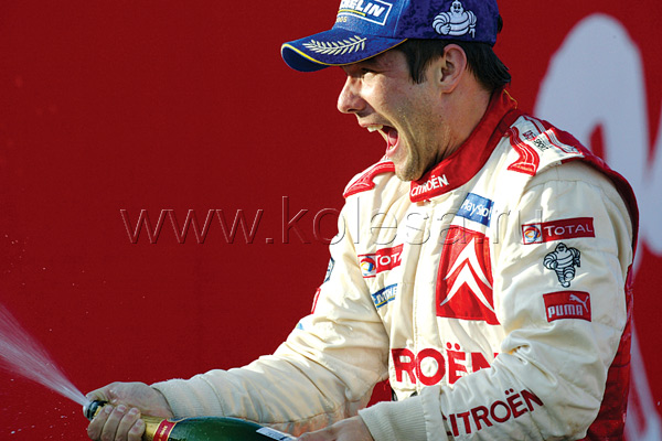 Себастьен Леб, пилот команды«Citroen» в «WRC», чемпион мира