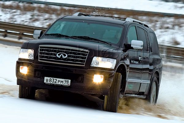 Инфинити qx56 2008 фото