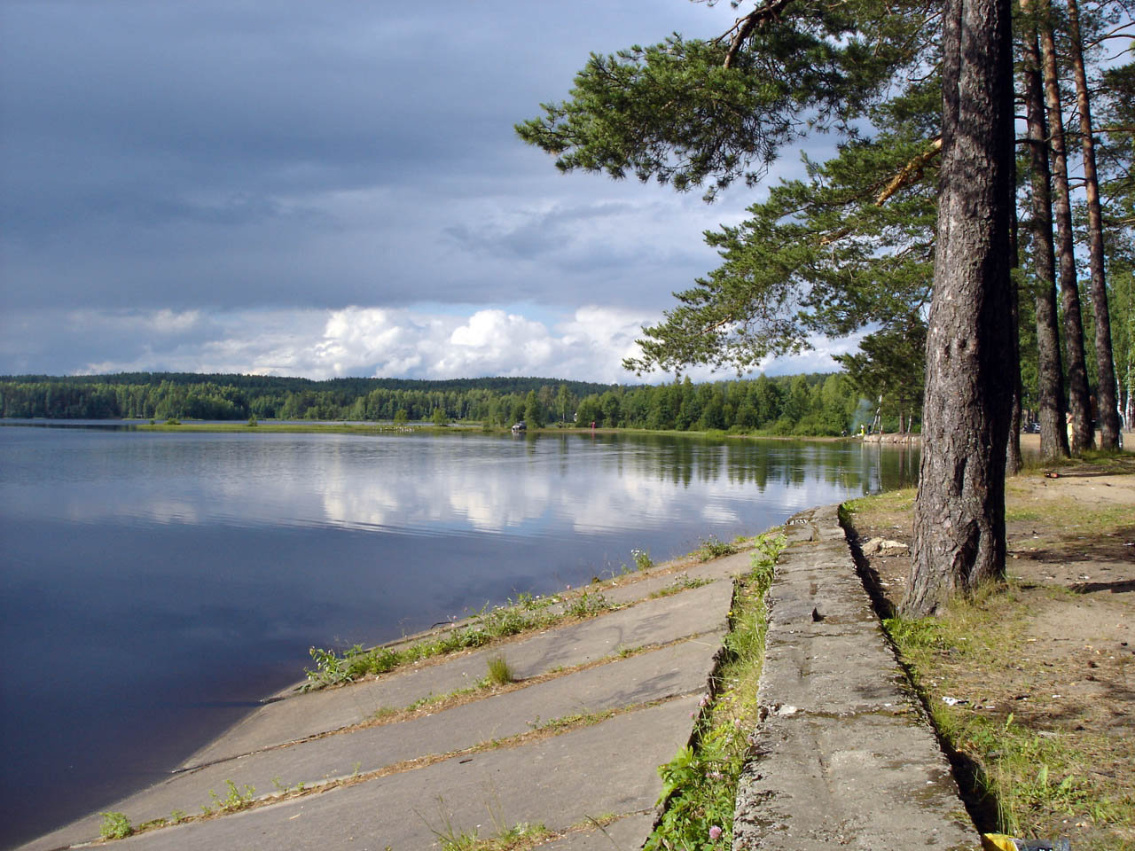 Озеро в сертолово