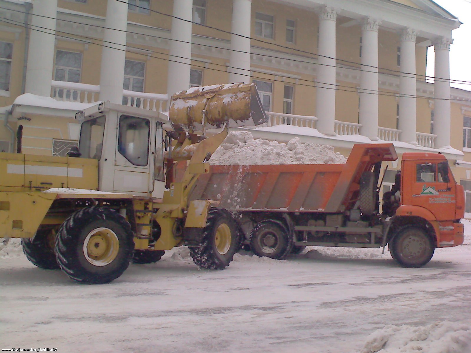 Уборка снега Санкт-Петербург