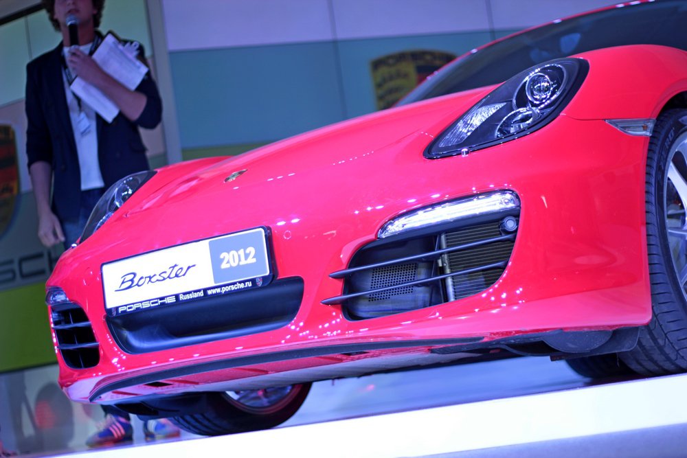 Новый Porsche Boxster 2012 фото