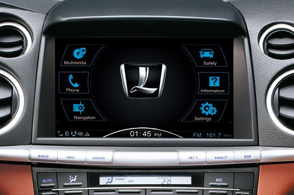 Luxgen7 SUV. Экран системы Think+