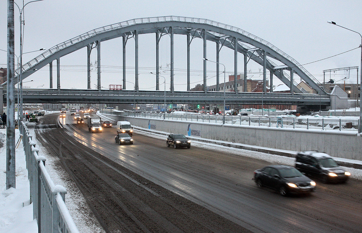 Дороги, развязки и мосты, которые откроют в Санкт-Петербурге в 2013 году