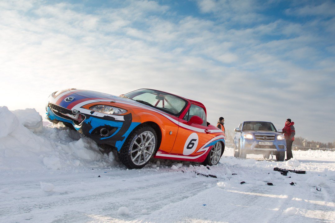 Mazda Ice Race 2013