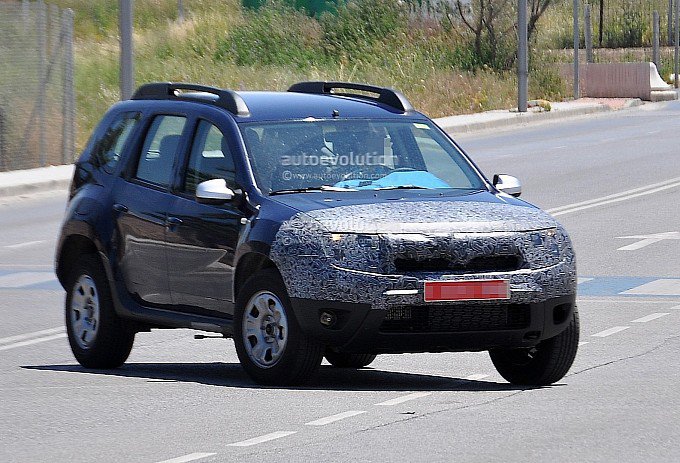 Прототип рестайлингового Renault Duster 