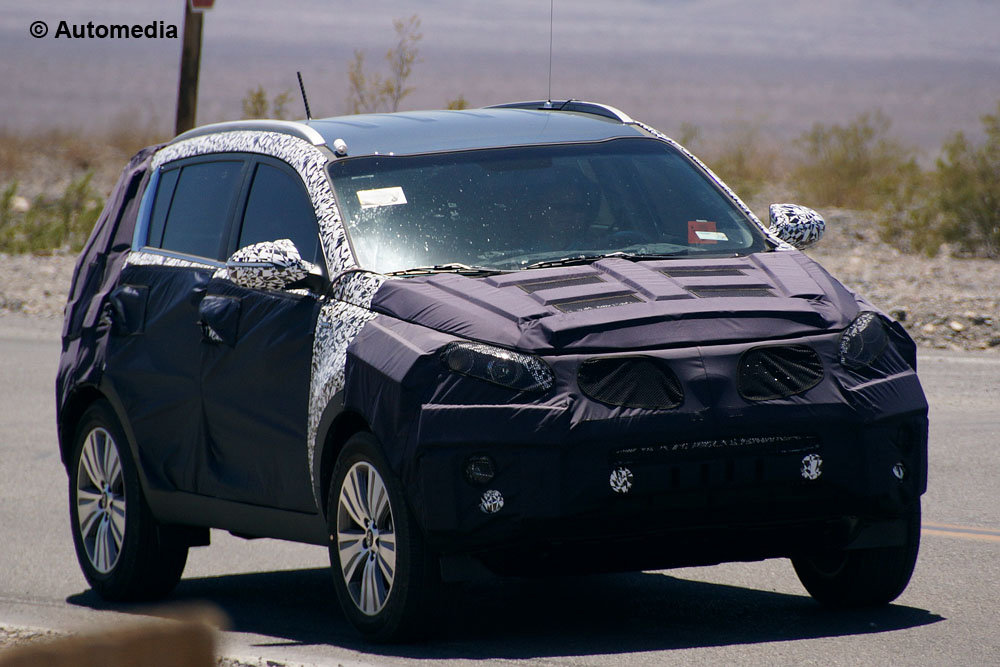 Рестайлинговый Kia Sportage