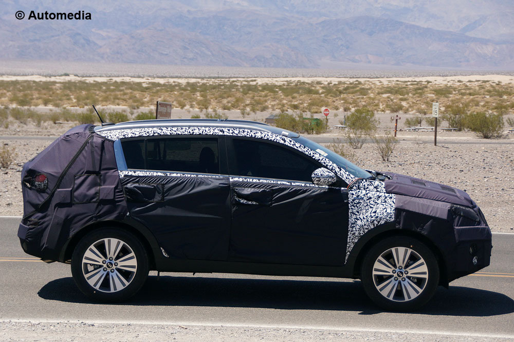 Рестайлинговый Kia Sportage