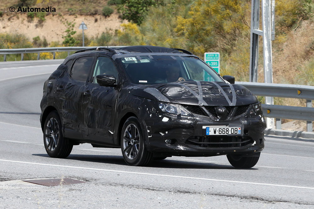 Новый Nissan Qashqai "поймали" на тестах