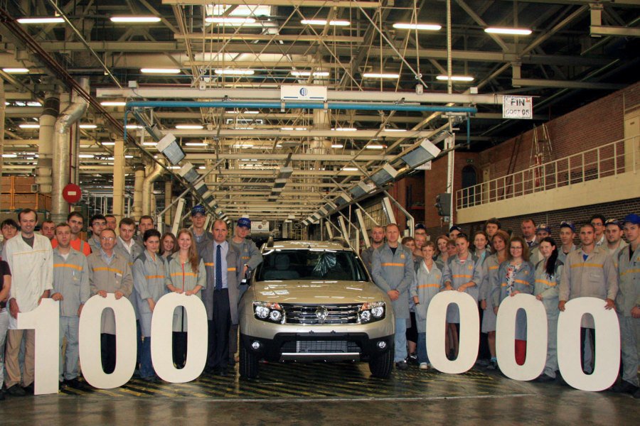 Renault Duster разменял вторую сотню
