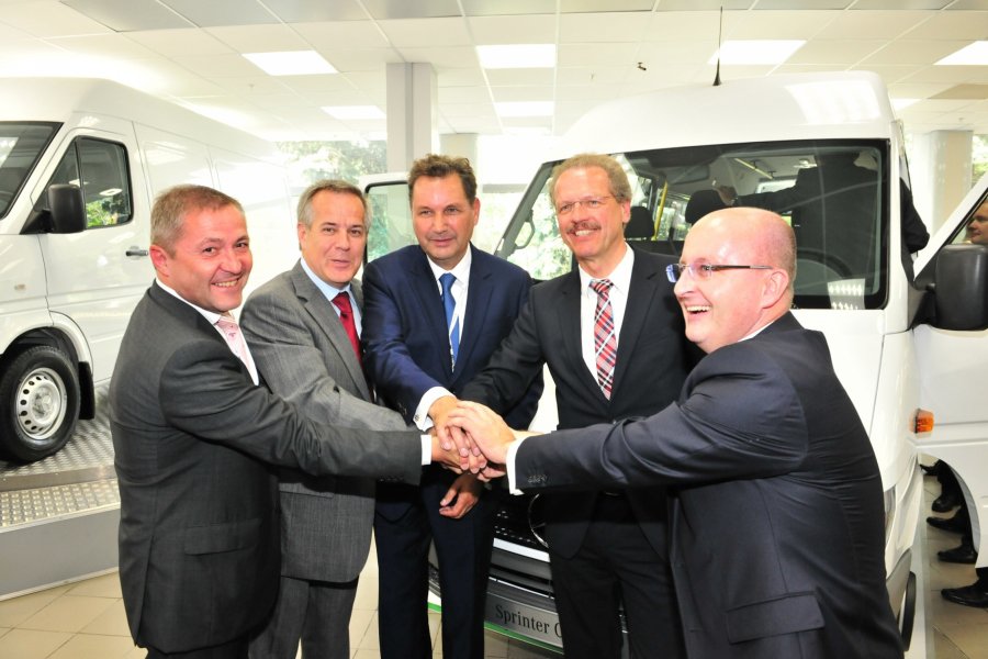 "Мерседес" начал производиться в России