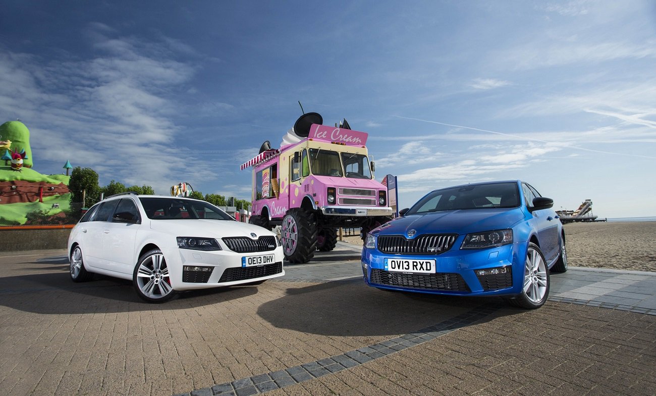 Skoda выпустила огромный фургон мороженщика