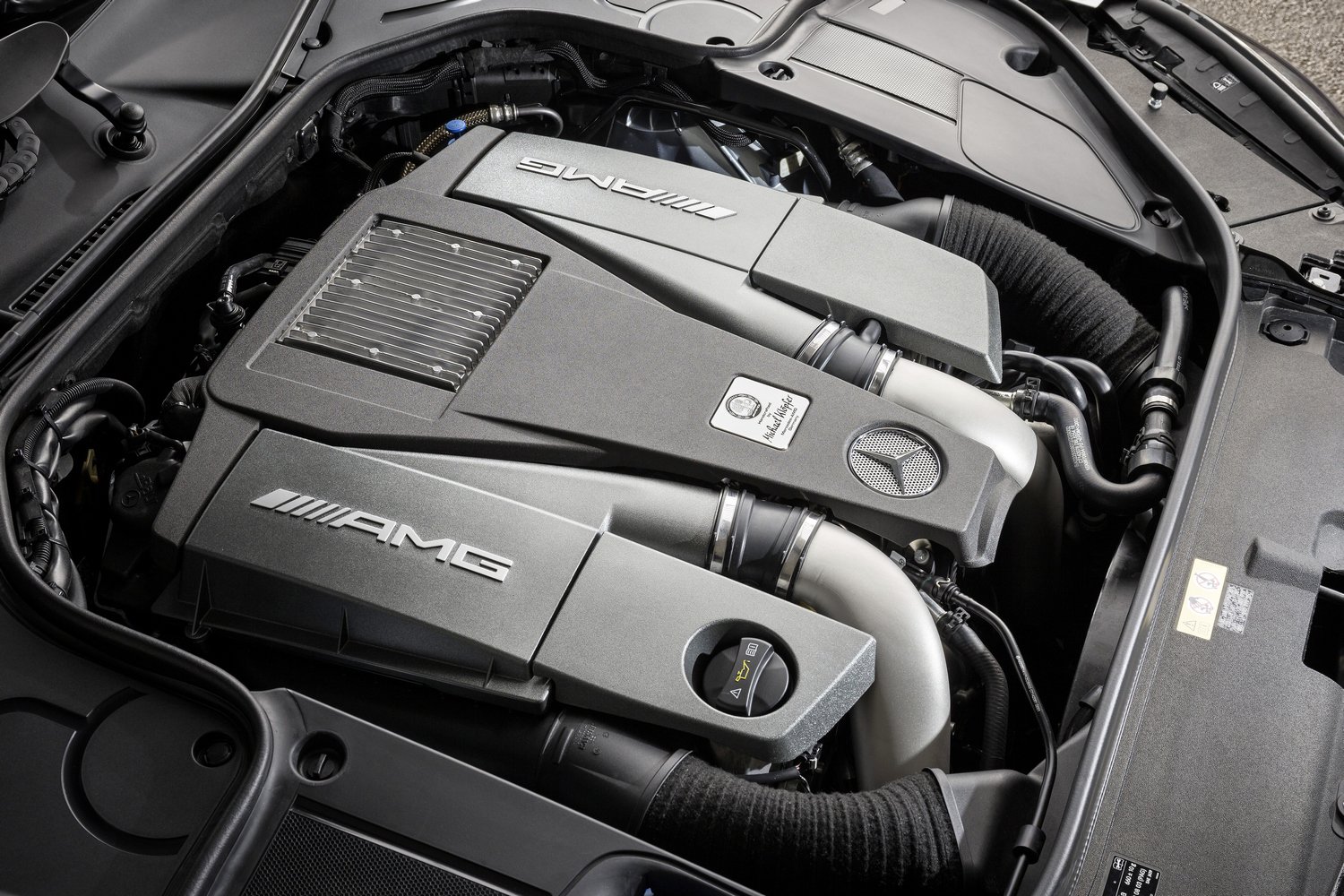 Двигатель V8 5.5 Mercedes-Benz S63 AMG