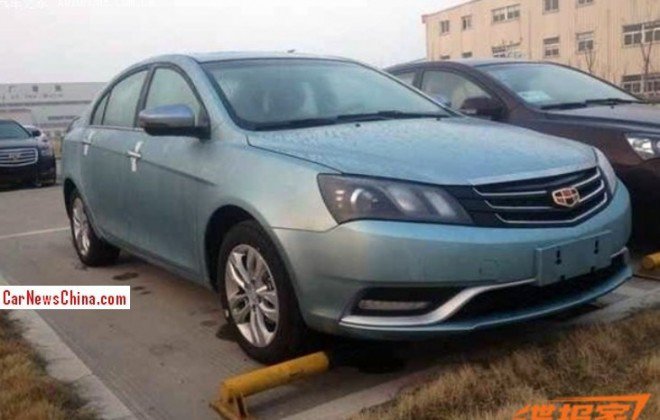 Рестайлинговый Geely Emgrand EC7