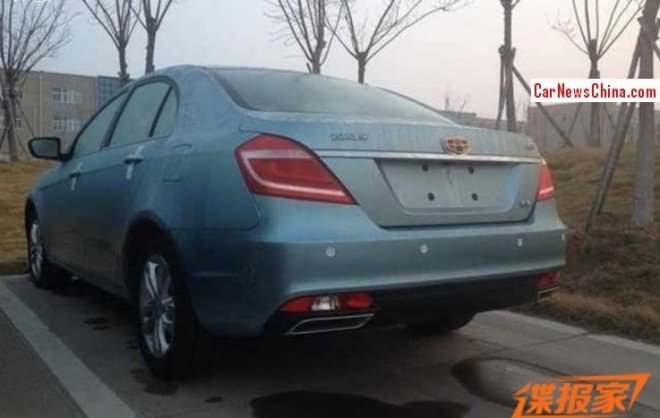Рестайлинговый Geely Emgrand EC7