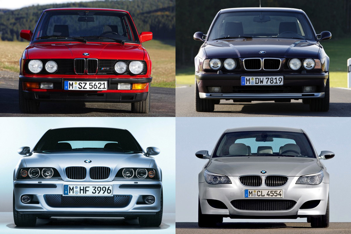 Как отличить бмв. BMW m5 Evolution. БМВ м5 3 поколение. BMW 5 кузова по годам. Эволюция BMW m5.