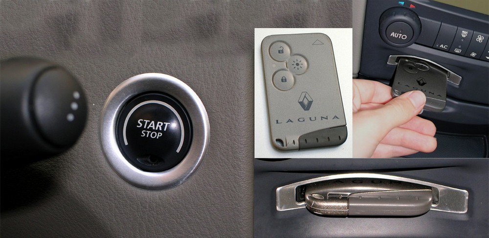 Renault Laguna ключ
