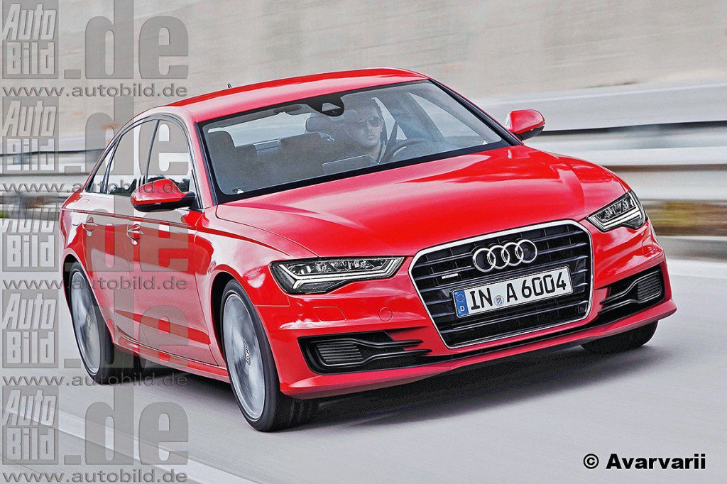 Предполагаемый образ рестайлингового Audi A6