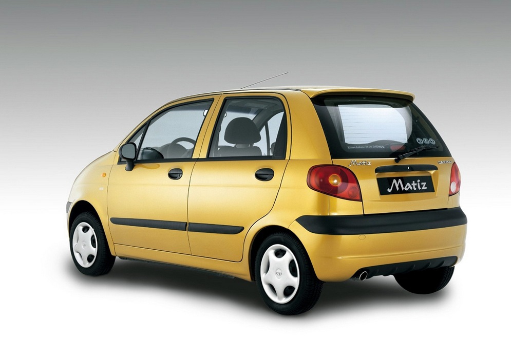 Daewoo Matiz 1997 года выпуска, 1 поколение, мини 5 дверей - комплектации и моди